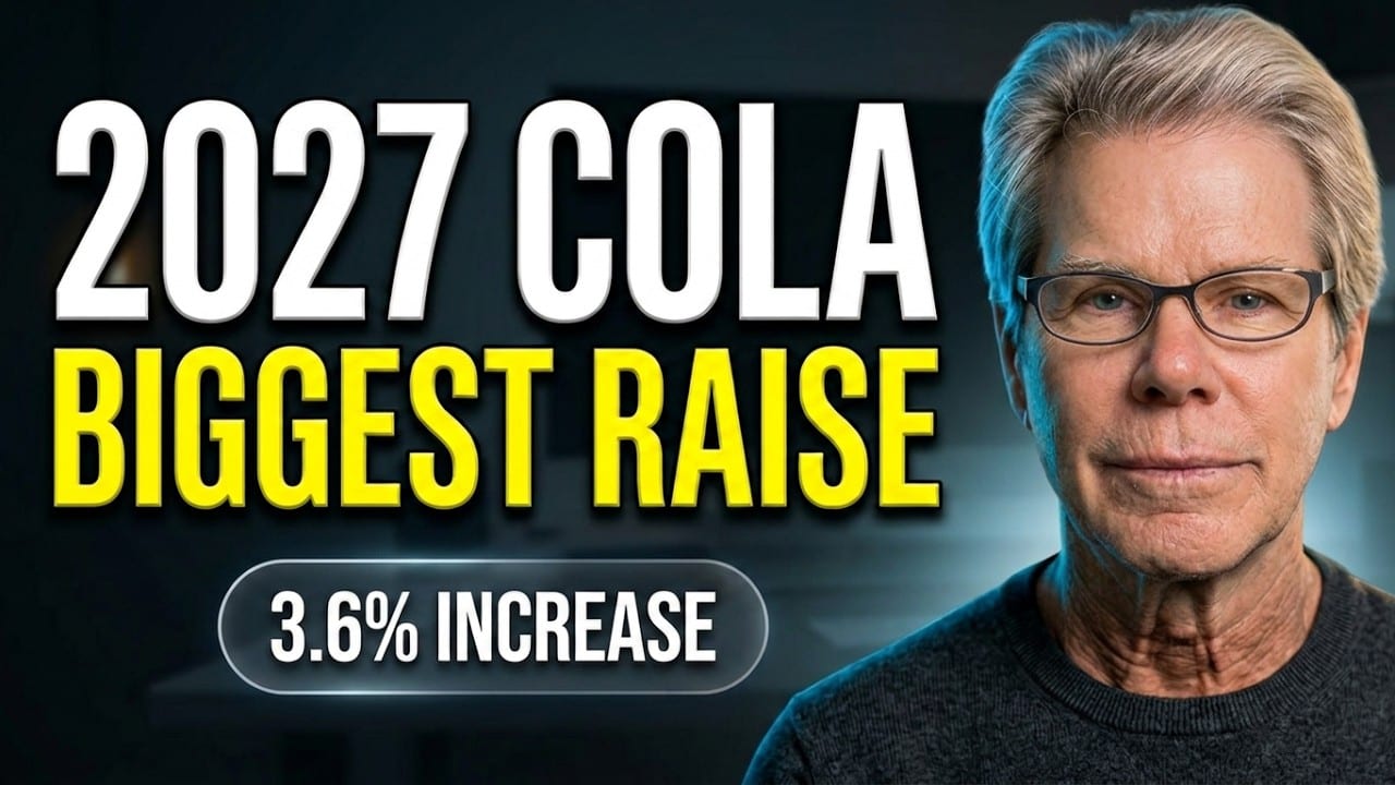 Rob Fore beside the words 2027 COLA BIGGEST RAISE and a 3.6% INCREASE badge